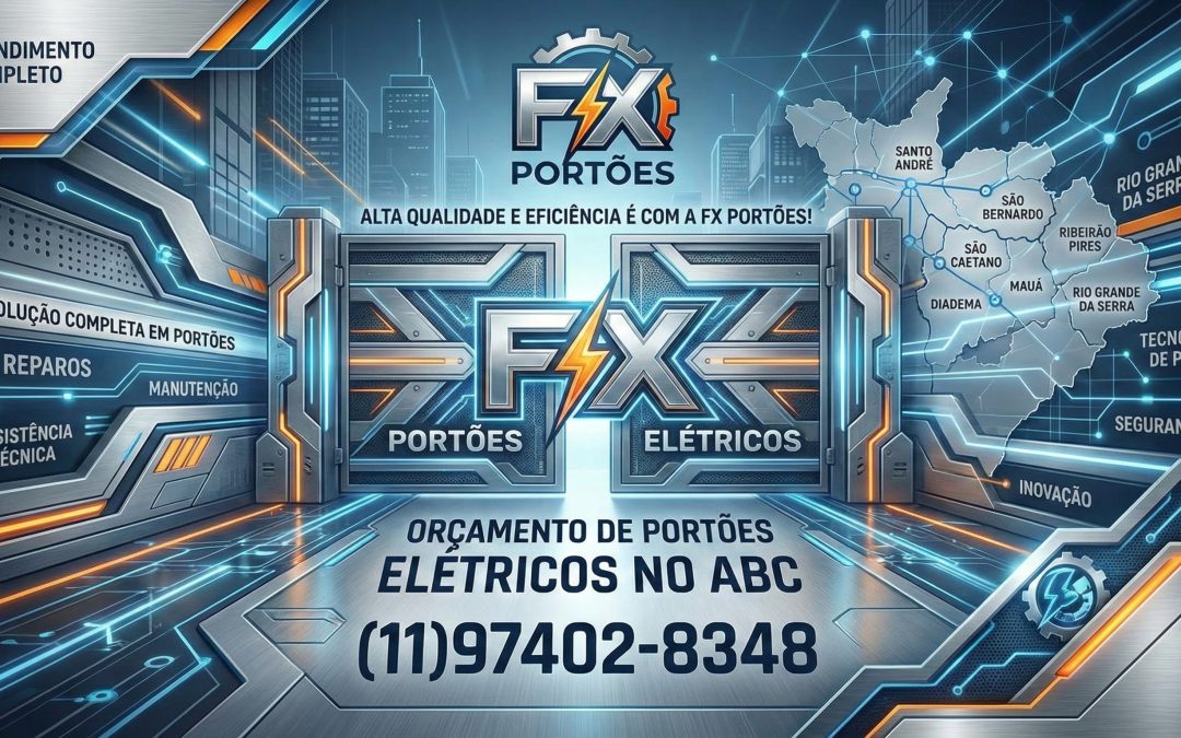 FX PORTOES - FABRICAÇÃO DE PORTÕES NO ABC